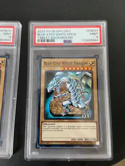 Complete Set Yu-Gi-Oh! Blue-Eyes White Dragon 2024 LDK2-ENK01 PSA 9 - Image 5