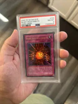 Yu-Gi-Oh! TCG 2003 Blast Heard By A Tribute DCR-104 PSA 8 - Image 3