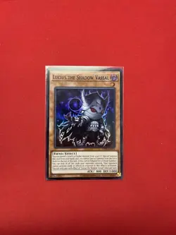 YuGiOh lucius the shadow vassal super op28-en004 nm nm in hand - Image 1