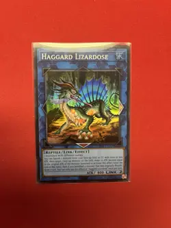 YuGiOh haggard lizardose super op28-en009 nm in hand - Image 1