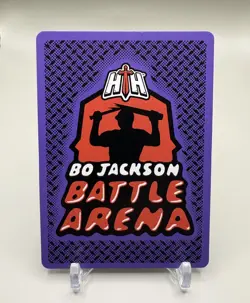 GHOST DOG Bo Jackson Battle Arena Alpha Update Bonus Play Card Foil BPL-4 SSP - Image 2