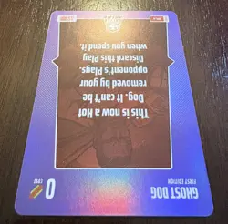 GHOST DOG Bo Jackson Battle Arena Alpha Update Bonus Play Card Foil BPL-4 SSP - Image 3