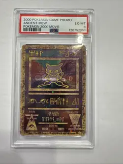 Pokemon TCG Ancient Mew 2000 Movie Promo Card PSA 6 EX-MT - Image 1
