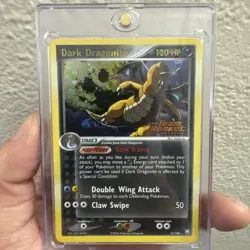 Dark Dragonite 15/109 EX Team Rocket Returns / NM / STAMPED /Gold/ Pokemon card - Image 1