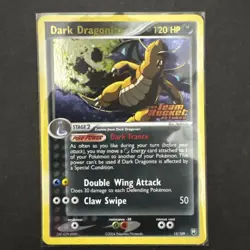 Dark Dragonite 15/109 EX Team Rocket Returns / NM / STAMPED /Gold/ Pokemon card - Image 3