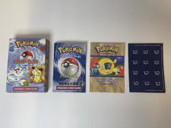 ✅ Pokemon Trading Card Game Jungle Water Blast Theme Deck 1999 - Image 3