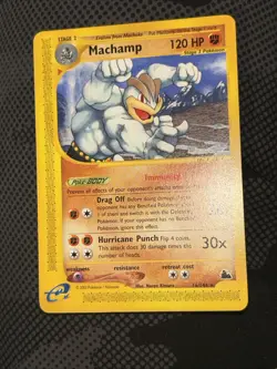 Machamp 16/144 Skyridge Rare! Excellent Condition Pokemon Card Vintage WOTC Era! - Image 1