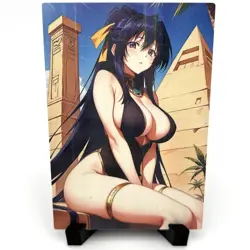 High School DxD Akeno Himejima Sexy Hot Anime Waifu Girl Lewd Goddess Story Card - Image 1