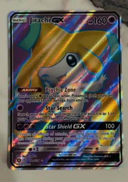 Pokemon TCG Jirachi GX Unified Minds Holo Promo Card 79a/236 Mint Condition - Image 1