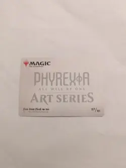 Free From Flesh Art Card Art Series: Phyrexia: All Will Be One Regular NM MTG - Image 2