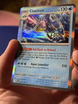 Pokemon TCG ERROR CARD Clawitzer #38 From Mega Evolution, Near Mint+ - Image 3