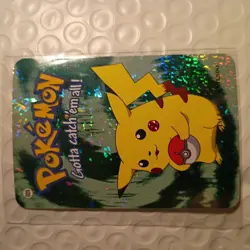 Pikachu #025 - Vintage Vending Machine Prism Sticker 2000 - Pokemon Card - Image 4