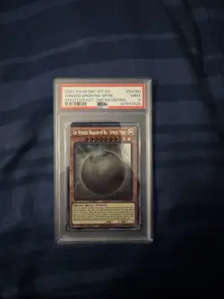 Yu-Gi-Oh Winged Dragon of Ra Sphere Mode GFP2-EN180 Ghost Rare Card PSA 9 1st Ed - Image 1