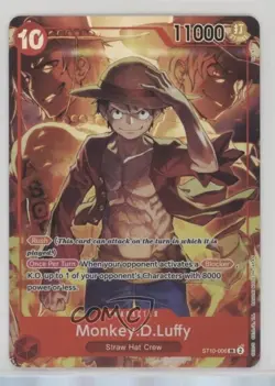 2022-Current One Piece Card Game: Promos English Monkey D Luffy #ST10-006 - Image 1