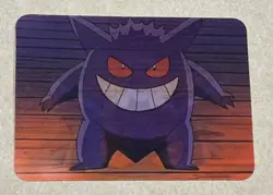 1998 Pokemon Pioneer Viz Video Lenticular Promo Card - Gengar - PIKA-0031D - Image 2