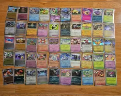 Pokemon Card Bulk Lot 50 Mixed Holo/ Reverse Holo - Image 1