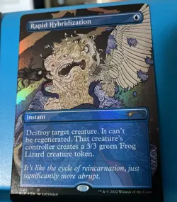 RAPID HYBRIDIZATION Secret Lair Promo NM MTG Magic the Gathering - Image 1