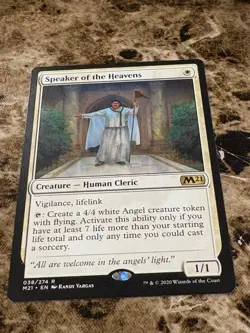 SPEAKER OF THE HEAVENS Magic MTG M21 Core Set - Image 1