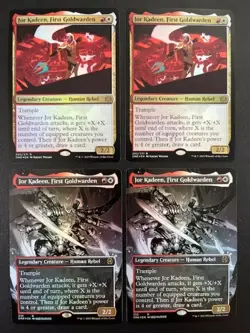 MTG- Jor Kadeen, First Goldwarden x4 - All Will Be One - All FOIL - Image 1