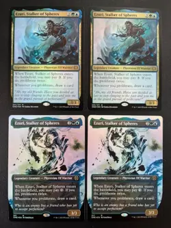 MTG- Ezuri, Stalker of Spheres x4 - All Will Be One - All FOIL - Image 1