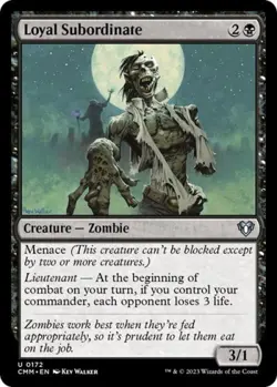 Loyal Subordinate - Near Mint MTG Commander Masters - Image 1