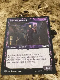 LILLIANA'S STEWARD Magic MTG M21 Core Set Showcase - Image 1