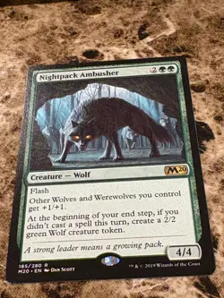 NIGHTPACK AMBUSHER Magic MTG M20 Core Set - Image 1