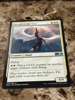 HERALD OF THE SUN Magic MTG M20 Core Set - Image 1