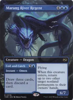 Marang River Regent (Borderless) Tarkir Dragonstorm Regular Rare #378 NM MTG - Image 1