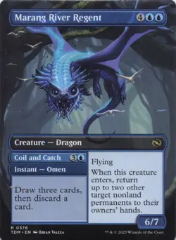 Marang River Regent (Borderless) Tarkir Dragonstorm Regular Rare #378 NM MTG - Image 2