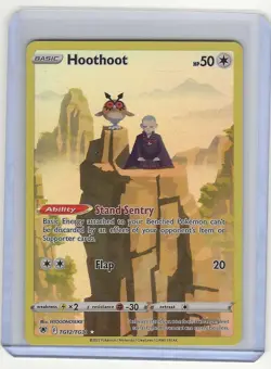 Hoothoot TG12/TG30 Swsh10: Astral Radiance Trainer Gallery Holo Pokemon - Image 1