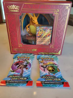 Pokemon TCG Charizard ex Super Premium Collection Box w/2 Booster packs NEW ! - Image 1