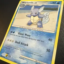 Wartortle 75/132 Pokemon Secret Wonders Non Holo 2007 LP - Image 3