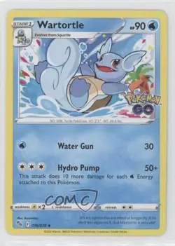 Wartortle Pokemon Sword & Shield Pokemon Go #016 - Image 1