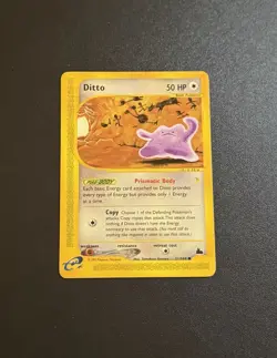 Pokemon 2003 Ditto Skyridge 51/144 Regular Non-Holo Common Vintage - Image 1
