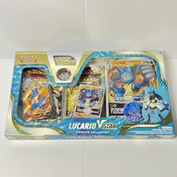 Pokemon TCG: Lucario VSTAR Premium Collection Box (290-85124) - Sealed 820650851247 - Image 1