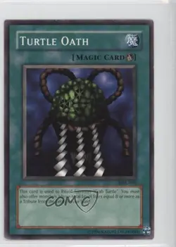 Turtle Oath Unlimited YuGiOh Magic Ruler Booster #MRL-066 2002 READ - Image 1