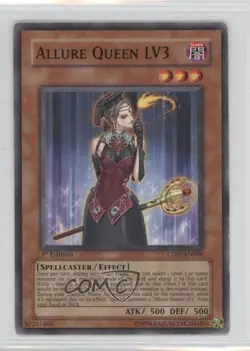 Allure Queen LV3 1st Ed. YuGiOh Cyberdark Impact #CDIP-EN006 2006 READ - Image 1