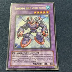 Elemental Hero Steam Healer DP1-EN013 Ultra Rare Unlimited Yugioh - Image 2