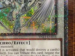 *** STARDUST DRAGON *** QUARTER CENTURY SECRET RARE TN23-EN016 YUGIOH! - Image 4