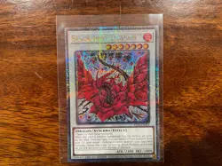 *** BLACK ROSE DRAGON *** QUARTER CENTURY SECRET RARE TN23-EN014 YUGIOH! - Image 1