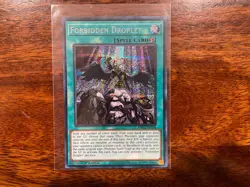 Forbidden Droplet MP22-EN254 Prismatic Secret Rare 1ST EDITION NM YuGiOh - Image 3