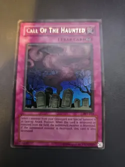 Yugioh Card TCG Call Of The Haunted Ultra Rare PSV-012 HP - Image 1