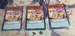 Yugioh Asian English CR09-AE061 Resolfachord Dreamia x3 playset Common NM - Image 1
