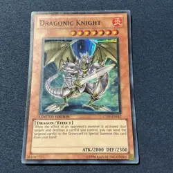 Yugioh - Dragonic Knight (Super Rare) (Limited Edition) - CT07-EN017 - Image 2