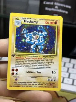 Snorlax 11/64 Jungle 1999 Machamp 8/102 Base Set Vintage Pokemon Card Lot WOTC - Image 3