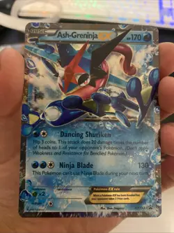 Ash Greninja EX - XY133 - Pokemon XY Promo Ultra Rare Card NM - Image 1