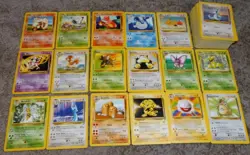 POKEMON CARDS BASE 2 COMPLETE NON-HOLO SET 21-130 2000 - Image 1