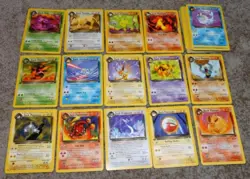 POKEMON TEAM ROCKET NON-HOLO LOT 51 of 65 CARDS 2000 - Image 1