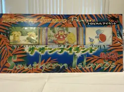POKEMON JAPANESE SOUTHERN TROPICAL ISLAND BEACH 3 CARD SEALED SET W/POSTCARD NEW - Image 1